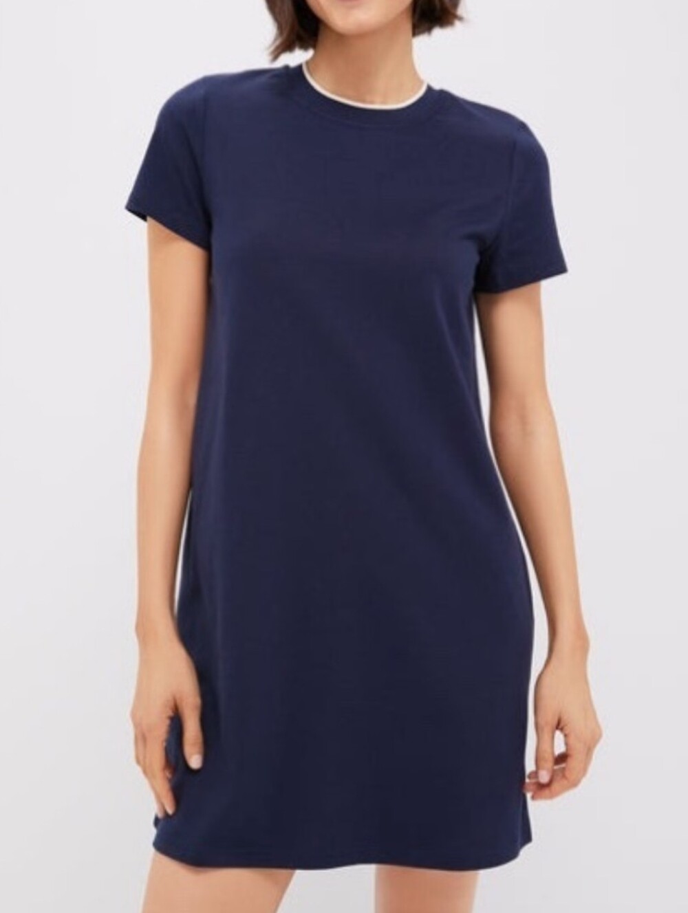 Tuckernuck Pomander Place Aimee Mini Dress Navy Blue Large
